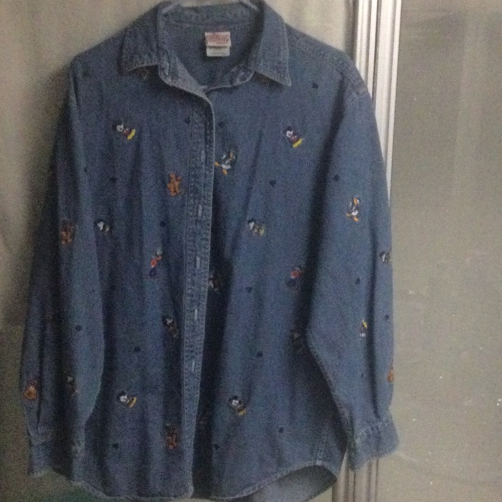 Disney Blue Denim Shirt